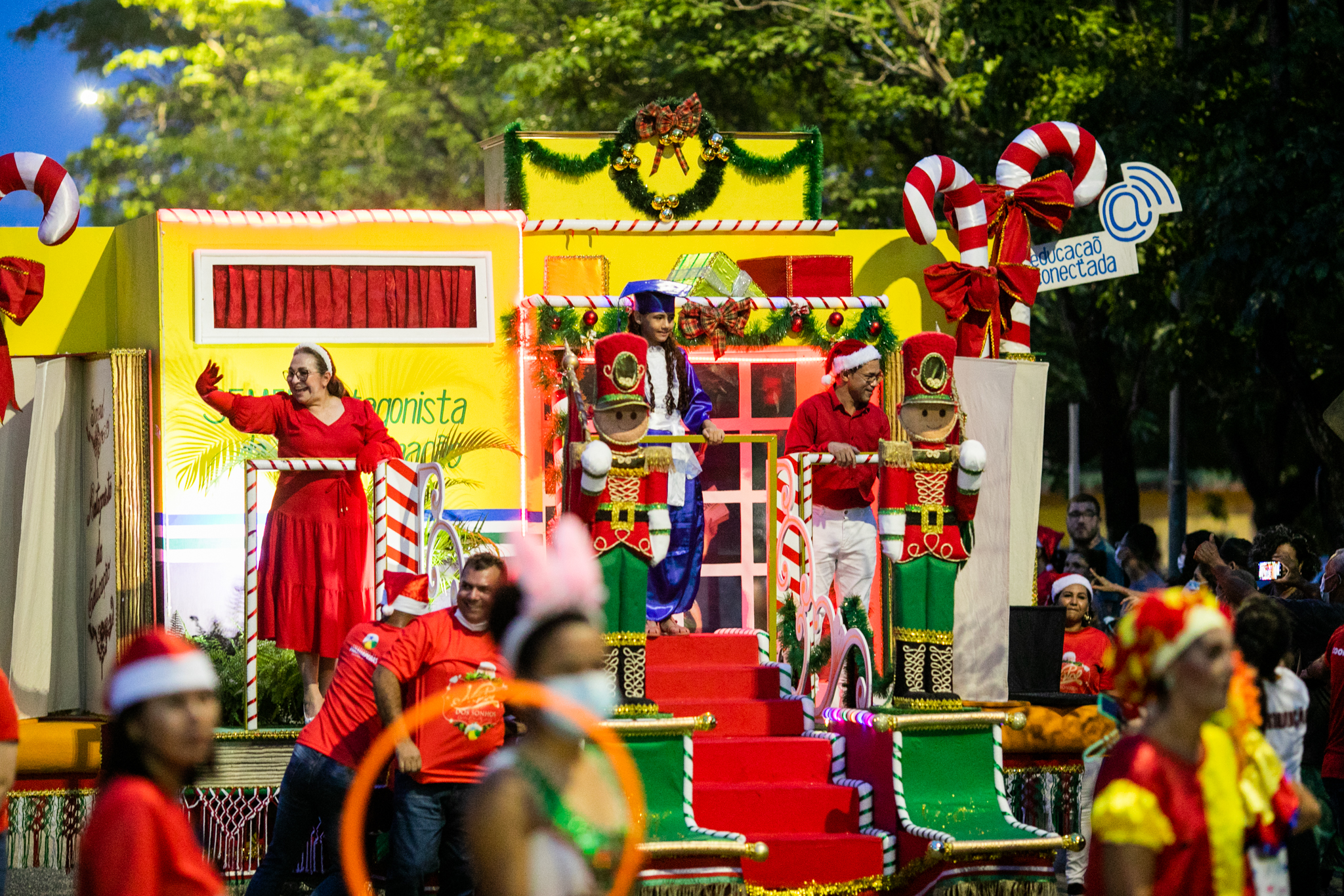 Ação dá início às festividades de Natal em Parauapebas • DOL