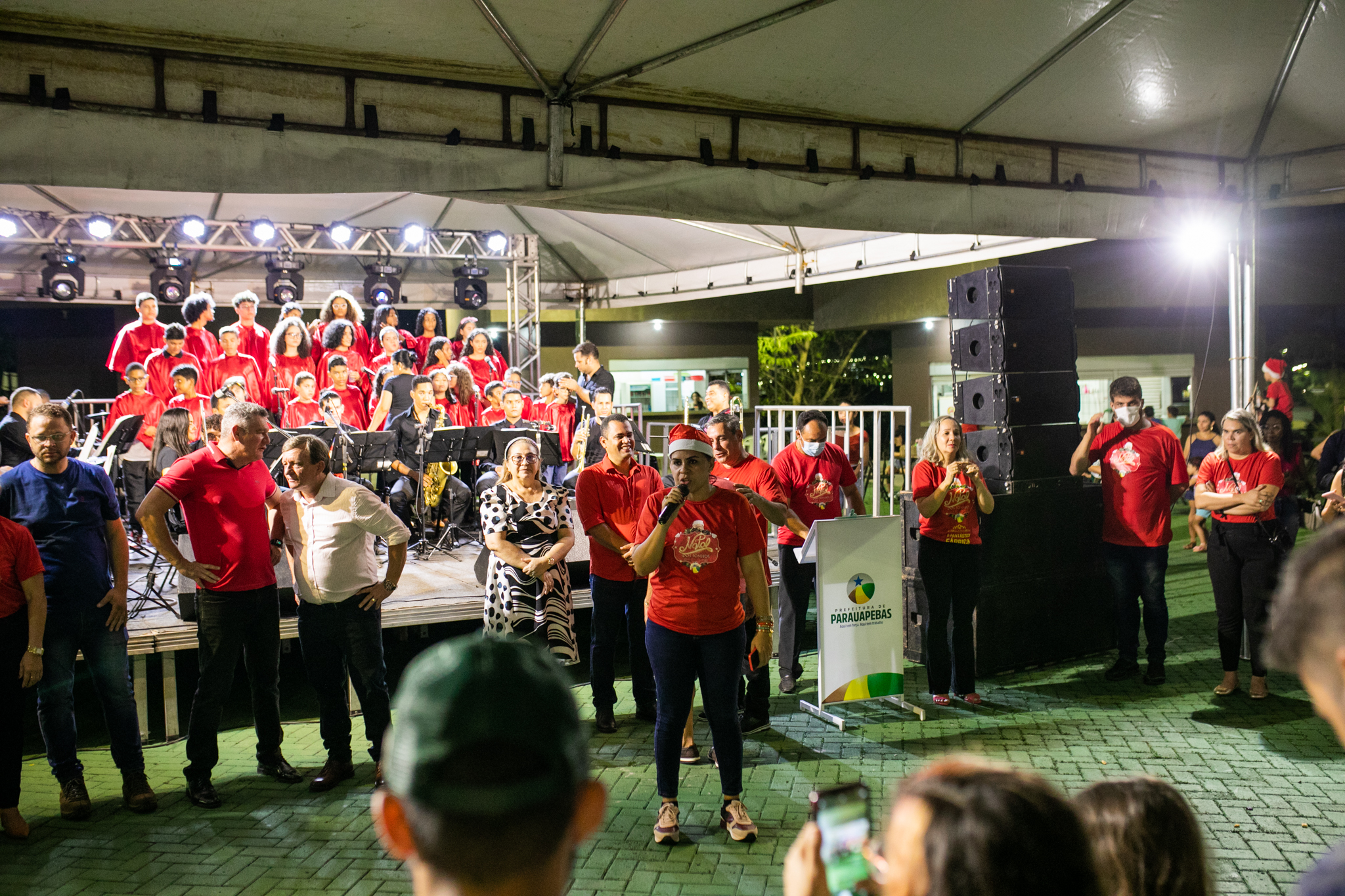 Cantata de Natal marca a inauguração da iluminação natalina da Câmara  Municipal de Parauapebas - Portal Pebinha de Açúcar - 16 anos
